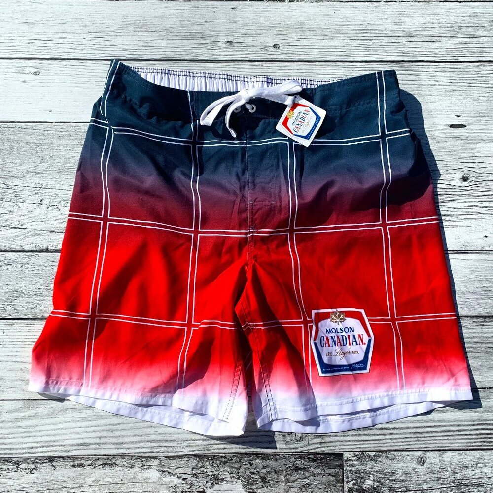 NWT Molson Canadian Board Shorts
